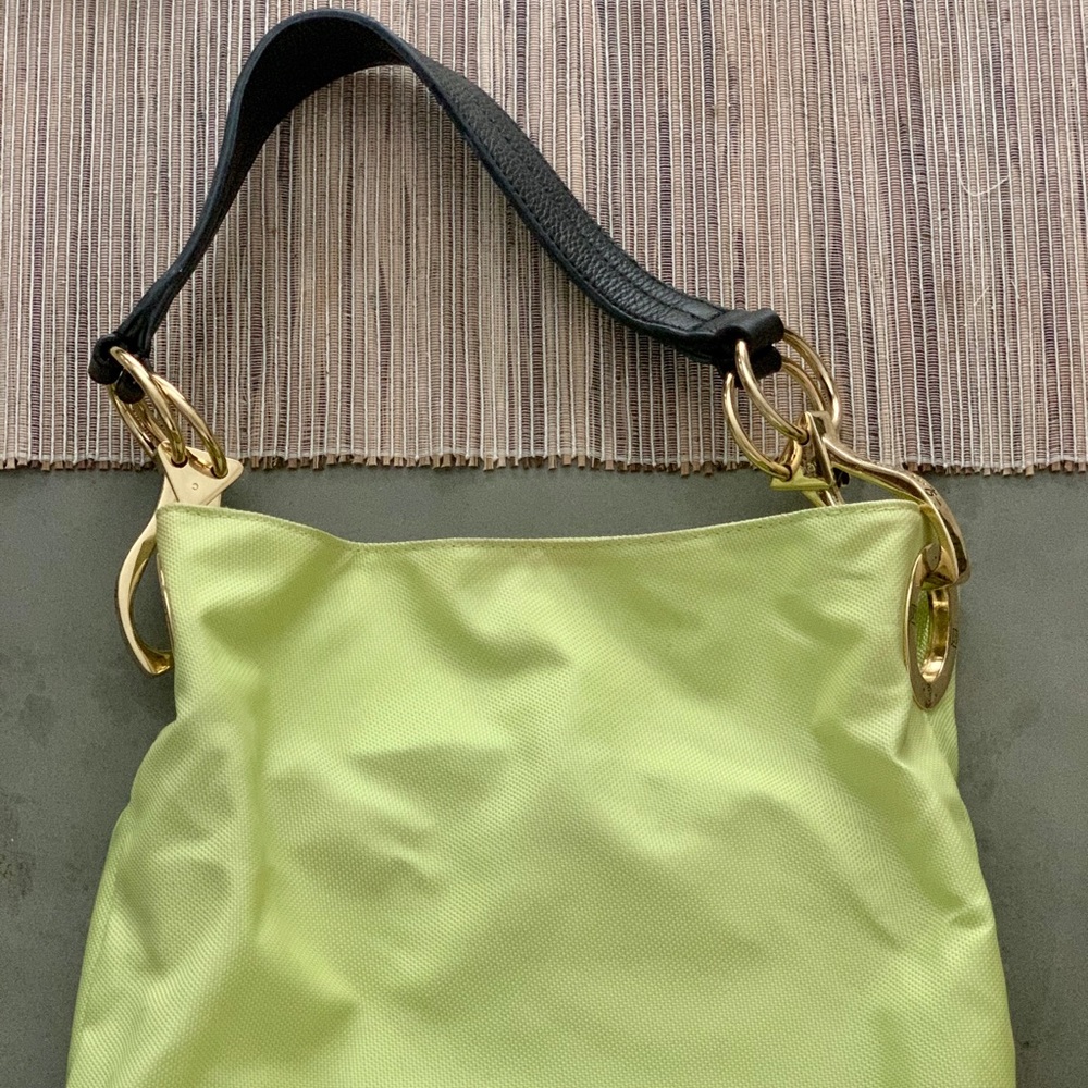 JPK Paris 75 Bag bright green with gold accents